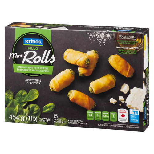 Spinach Mini Rolls (15 pc)