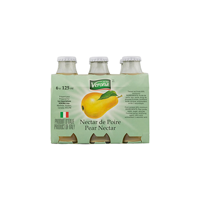 Verona Pear Nectar - 6* 125 mL