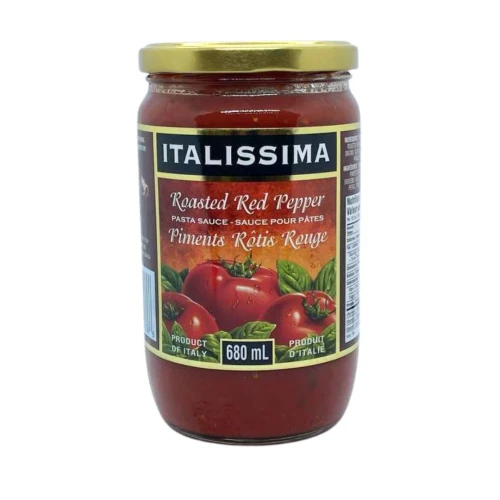 Italissima Pasta Sauce Roasted Red Pepper – 680 mL