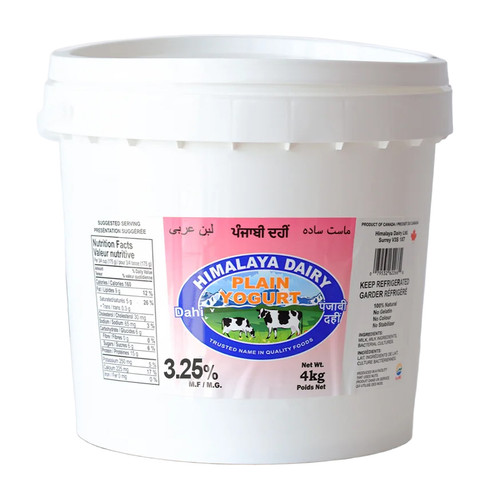 Himalaya Dairy Yogurt 3.25% - 4 kg