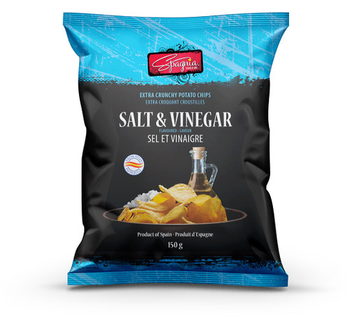 Spagnia Salt & Vinegar Chips - 150 g