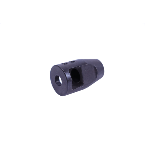 9mm 1/2x36 Short Muzzle Brake 4 Port