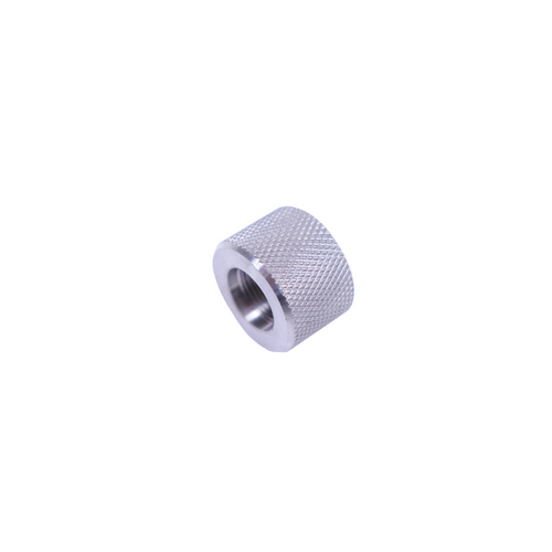 .223 Stainless Steel Thread Protector, 1/2x28 Pitch, .936 Bull Barrel