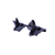 Aluminum Micro Flip Up Front and Rear AR Sight/ 45 Degree Mount