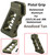 AR15 Pistol Grip Skeletonized Aluminum Tan