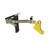 Glock 19 Gen 1-3 Lower Parts Kit With Adjustable Trigger To 3 Lbs Gold Anodized