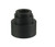 1/2x28 TPI Soda Pop bottle Cleaning Patch Trap Adapter For 9mm Glock Threaded Barrel, 223 and 9mm Black Color