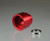 1/2x28 TPI Cleaning Patch Trap Soda Pop bottle Adapter Red Color for .22 .223  and 9mm