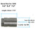 Field Sport AR15 .223 Hand Guard Barrrel Nut  For HG1046-7.2" M-LOK/Keymod
