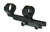 Black Color Position Spacing Adjustable Offset Cantilever Weaver Scope Mounts 30mm with 1" W Inserts
