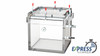 20" Cube Clear Clamped Top-Load Vacuum Chamber