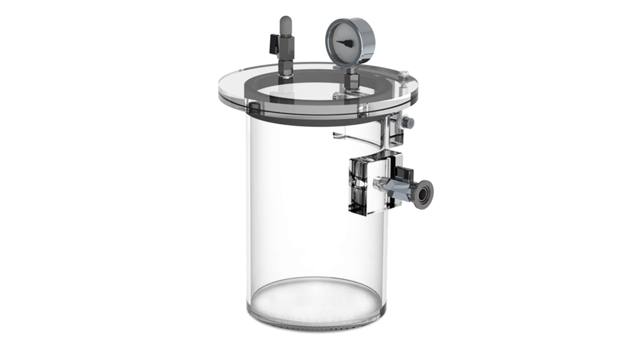 LVC0812-1112-VC Clear Acrylic Vacuum Chamber