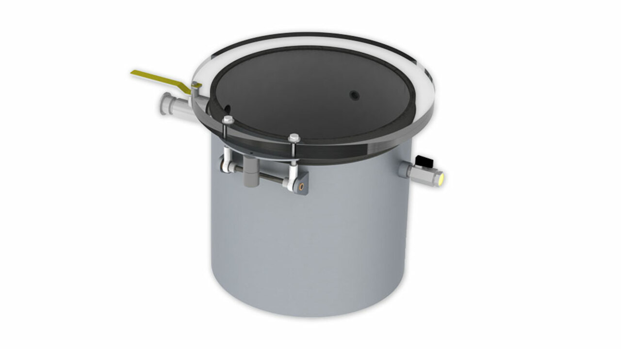 12" X 12" VI Vacuum Chamber (Hinged Lid)