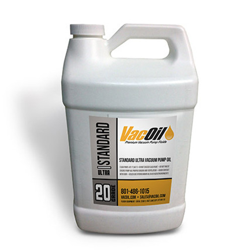 VacOil® 20 Grade Vacuum Pump Oil - 1 Gallon VacOil® 20 Grade Vacuum Pump Oil - 1 Gallon