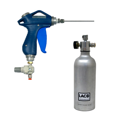 Helium Spray Probe Gun with Reservoir