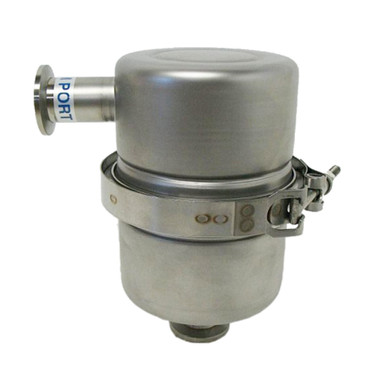 Right Angle 4" High Vacuum Trap, NW25