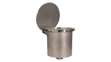 8" X 8" Leak Detector Vacuum Chamber with Hinged Lid