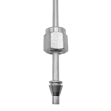 Rigid Tip Assembly for Helium Spray Probe - Close up of connector