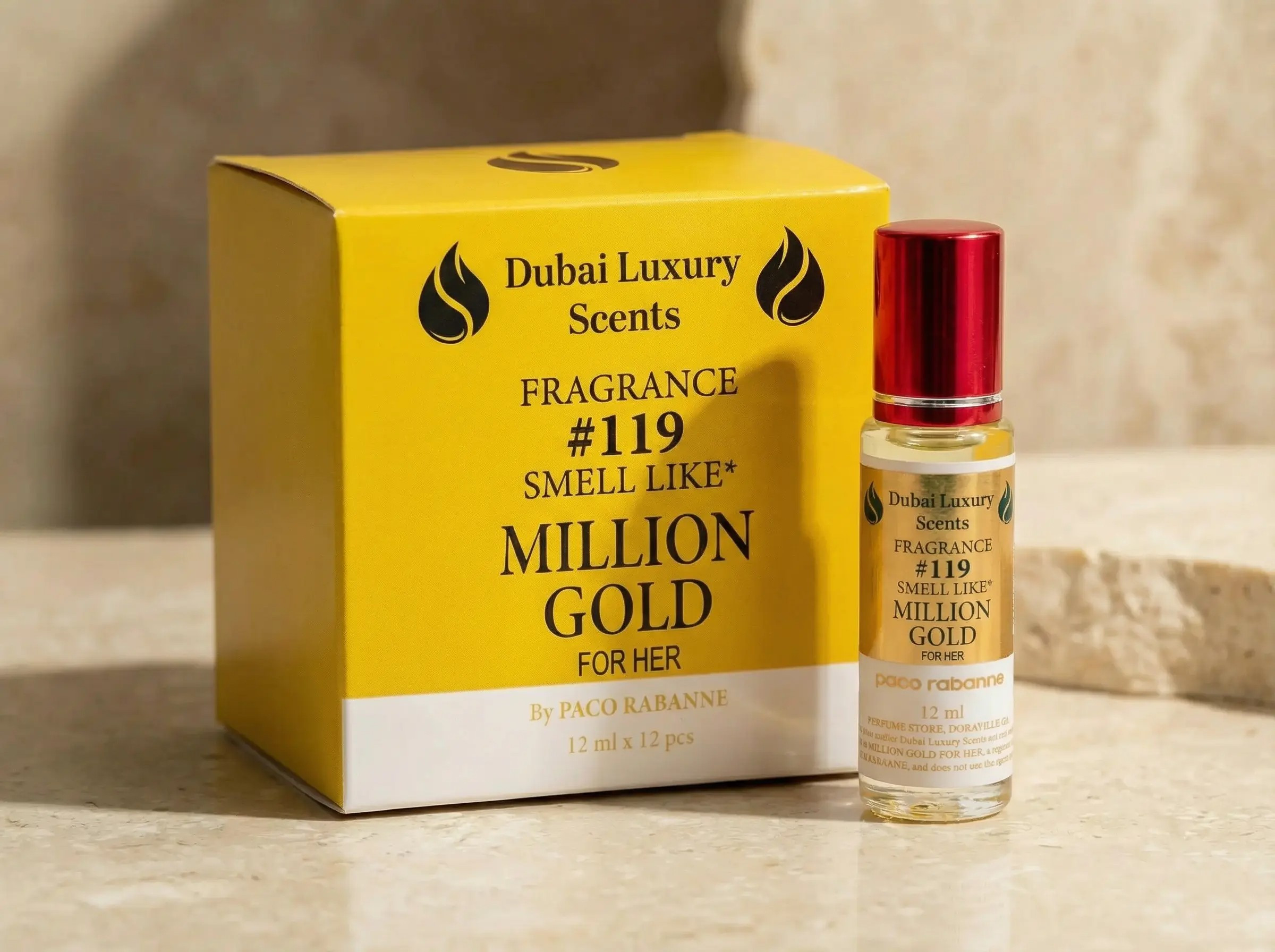 Lady Million Gold – Body Oil (12ml)