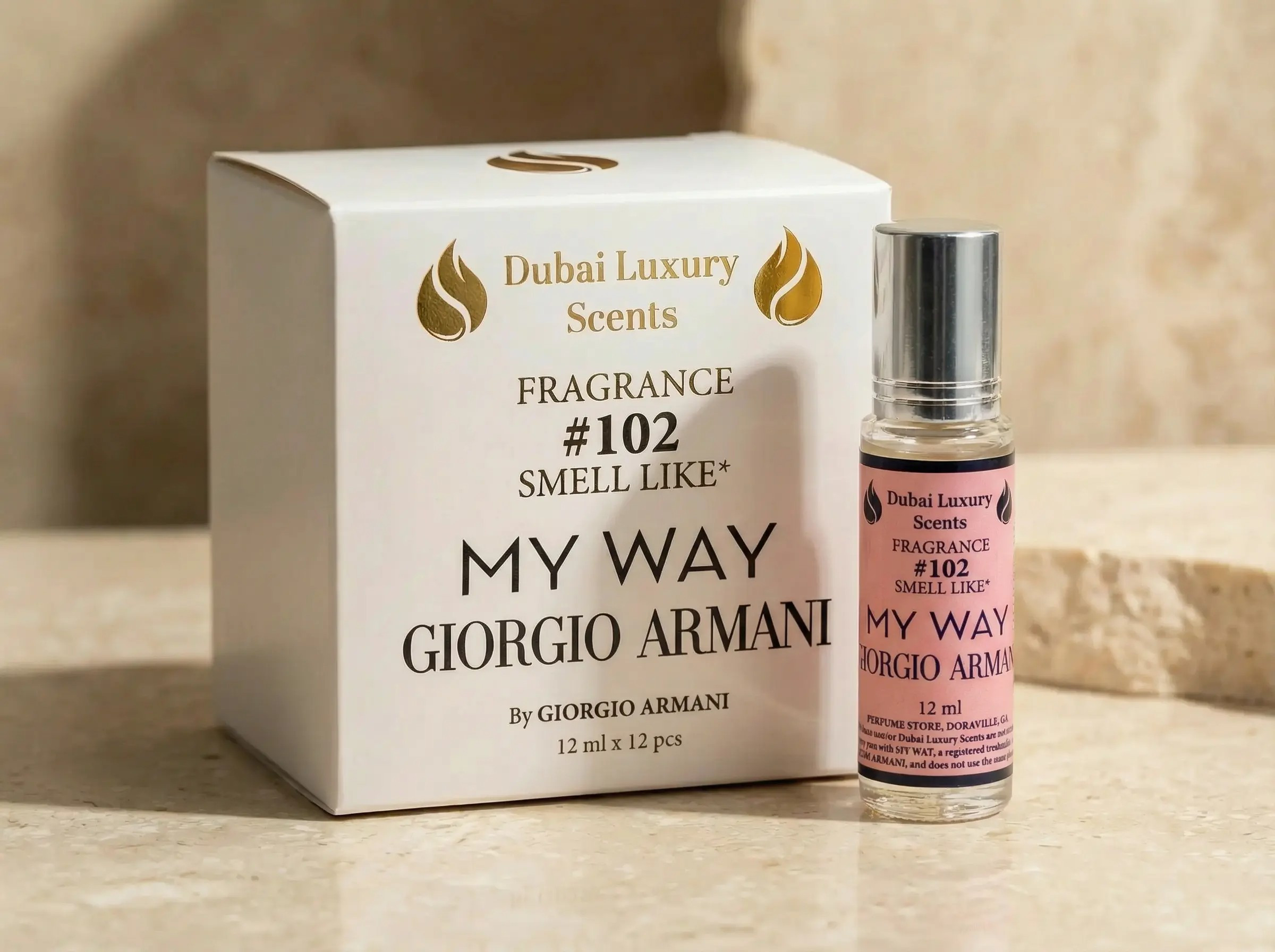 Dubai Luxury – Inspired By Armani My Way – Body Oil (12ml)