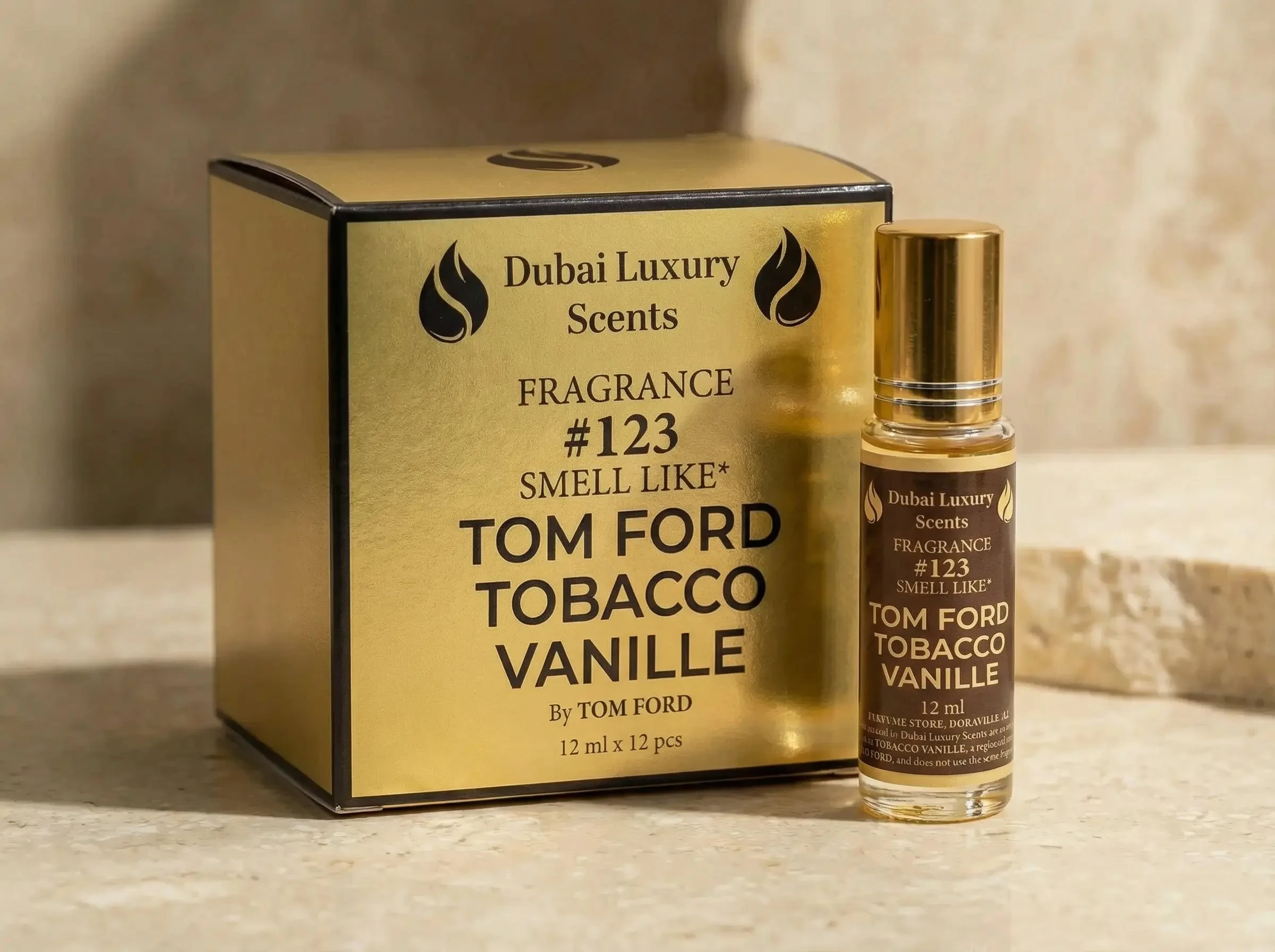 Dubai Luxury – Inspired By Tobacco Vanille Tom Ford – Body Oil (12ml)