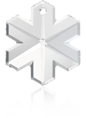 6704 35mm Snowflake Pendants