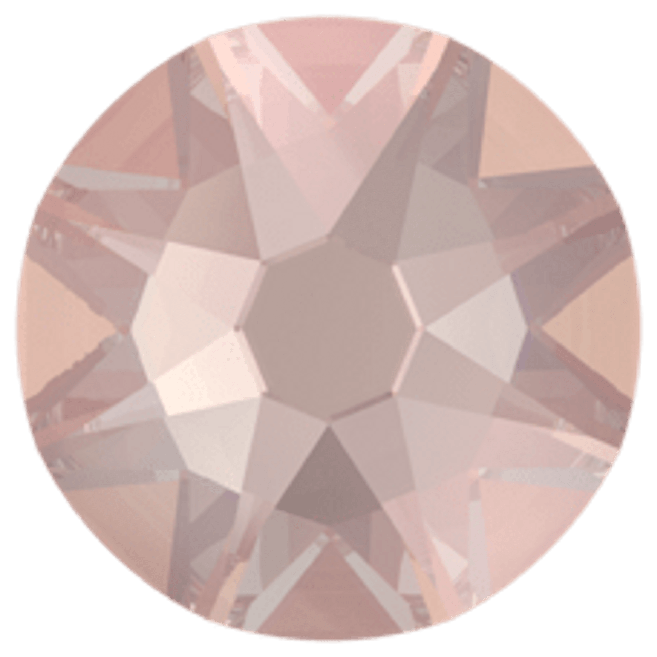 2088 Crystal Dusty Pink DeLite Flatback