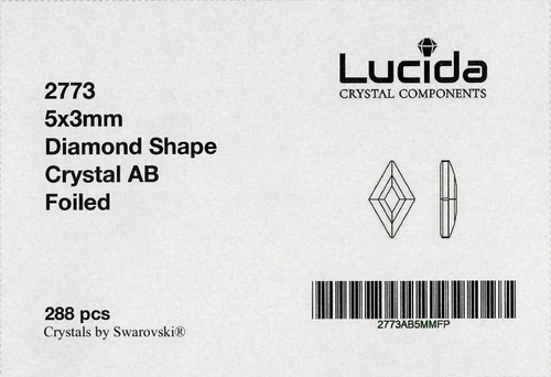 2773 Diamond Shape Flatbacks
