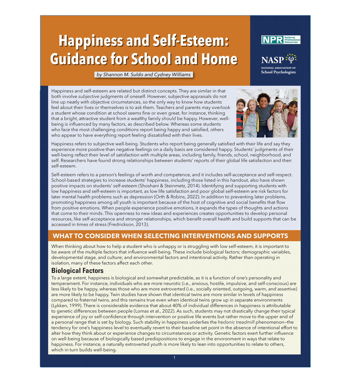 Let's Team Up - Checklist for Teachers, Paraeducators & Principals