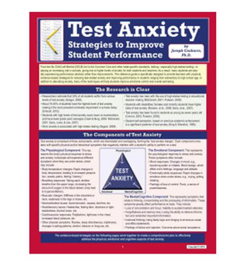 Test Anxiety: Strategies to Improve Student Performance