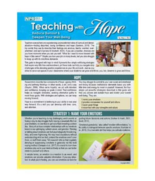Teaching with Hope: Reduce Burnout & Deepen Your Well-Being