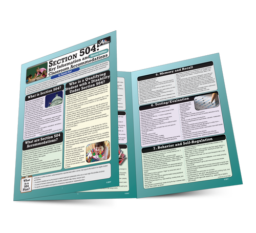 CUSTOM - ATTENDANCE USA ONLY - Section 504: Key Information and Classroom Accommodations (2nd Edition) - ATTENDANCE USA CUSTOM - ATTENDANCE USA ONLY - Section 504: Key Information and Classroom Accommodations (2nd Edition) - ATTENDANCE USA