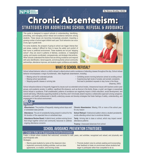 Chronic Absenteeism: Strategies for Addressing School Refusal and Avoidance