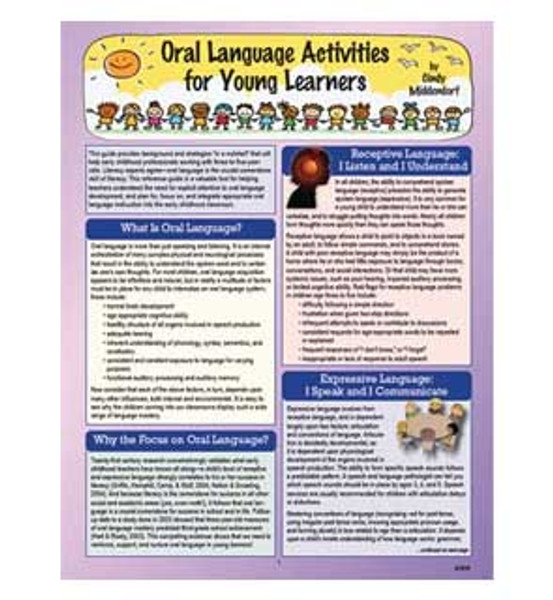 Oral Language Activities for Young Learners