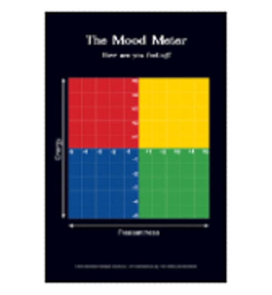 The Mood Meter Magnet (Grades 3-12), Set of 10