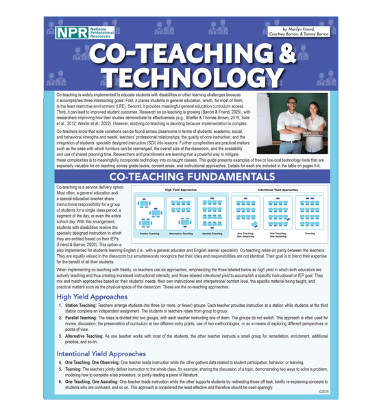 Co-Teaching and Technology, 2nd Edition Co-Teaching and Technology, 2nd Edition