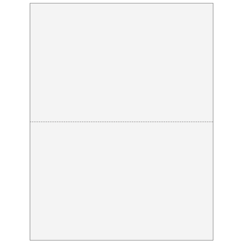 B95BPERFI05 - 2up Blank 1095-B Form (with Instructions)