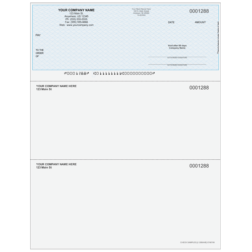 L1288A - Multi-Purpose Top Business Check