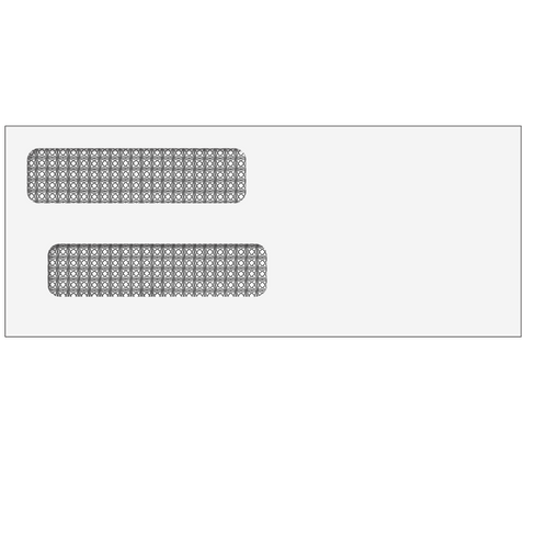 E91534S14 - Double Window Envelope (Self Seal) 3 5/8 x 8 7/8 E91534S14 - Double Window Envelope (Self Seal) 3 5/8 x 8 7/8