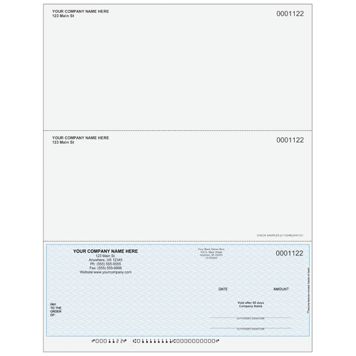 L1122 - Multi-Purpose Bottom Business Check