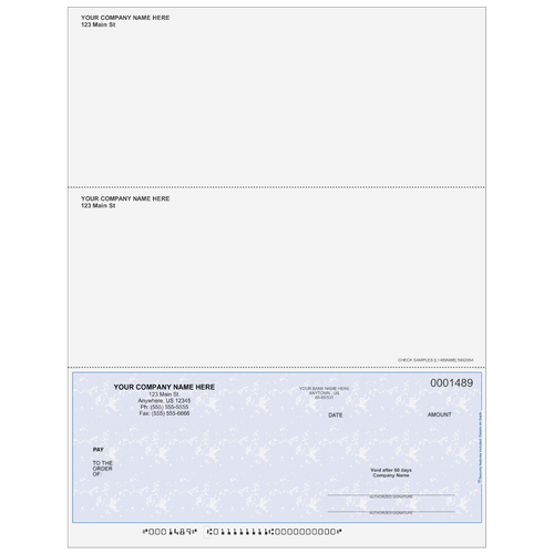 L1489 - Multi-Purpose Bottom Business Check