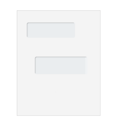 80397 - Double Window Blank Envelope - NelcoSolutions.com