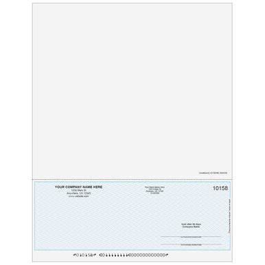 L1015B - Multi-Purpose Bottom Business Check (One Perf ...
