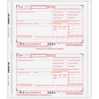 Amazon.com : TOPS 2206C W-2 Tax Forms, 6-Part Carbonless, 5
