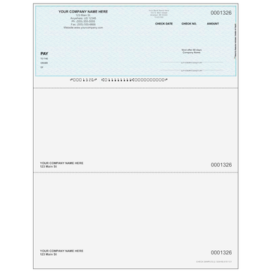 L1326 - Multi-Purpose Top Business Check - NelcoSolutions.com
