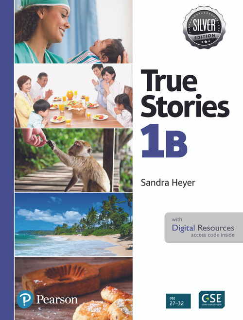 True Stories Silver Edition Level 1B Student's Book and eBook with Digital Resources and Pop-up Stories