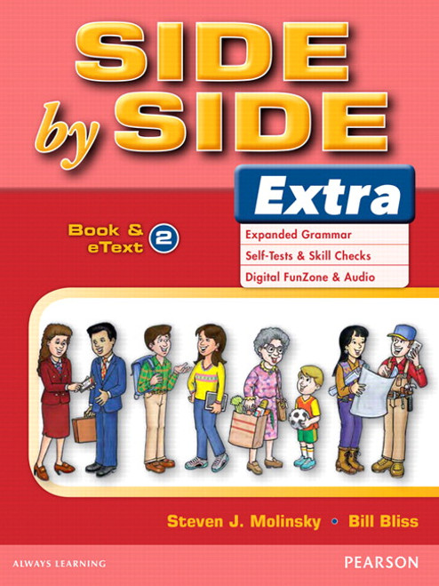 Value Pack: Side by Side Extra 2 Student's Book and eBook with Activity Workbook & Digital Audio Pack