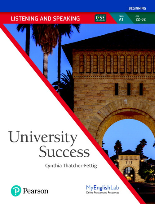 University Success Listening and Speaking A1  (Student Book, Online Practice)