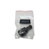 -8 AN Black Straight Push-On Hose End Barb Fitting