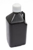 6 - Scribner Plastic Square 5 Gallon Utility Jugs Cans (Six Pack) Black